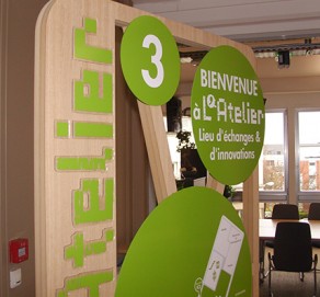 Signalétique intérieure Pas de Calais Habitat