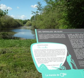Signalétique d’Interprétation Milieux humides – Marais de Glisy