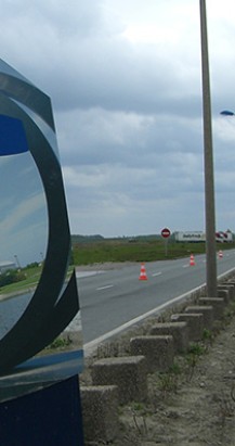 Signalétique terminal ferry à Dunkerque