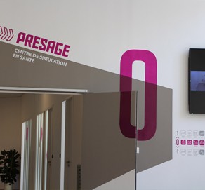 Signalétique  Centre de Simulation en Santé – Université de Lille
