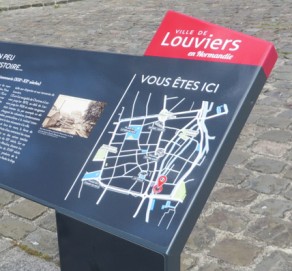 Signalétique urbaine et patrimoniale – Ville de Louviers