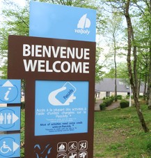 Signalétique touristique pour la station du Valjoly