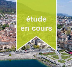 Signalétique pietonne touristique – ville de Neuchatel
