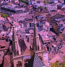 Signalétique pietonne & touristique – ville de Neuchatel
